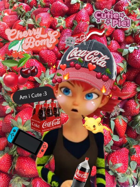 Old cringe edit of alix 2020 Cringe 2020, Am I Cute, Coca Cola