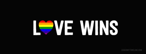 Pride Facebook Cover, Covers Facebook, Digital Decorations, Cover Pics For Facebook, Twitter Header Aesthetic, Twitter Header Photos, Love Wins, Lgbt Love, Marriage Equality