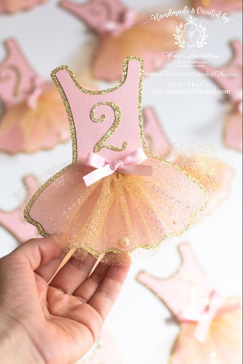 Tutu Invitations, Invitation Handmade, Ballerina Invitations, Ballet Birthday Party, Cute Ballerina, Ballet Birthday, Pink Invitation, Cricut Birthday, Chic Invitation