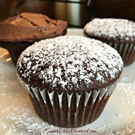 Crazy Cupcakes (No Eggs, Milk Or Butter Needed) Crazy Cake Cupcakes, Baking Without Eggs, Crazy Cake Recipes, Crazy Cupcakes, Dairy Free Cupcakes, Dog Muffins, Wacky Cake, Crazy Cake, Carob Powder