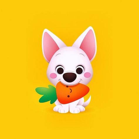 Jerrod Maruyama on Instagram: "Happy National Puppy Day! #jerrodmaruyama #disney #cute #kawaii #bolt #nationalpuppyday #artistsoninstagram #dog #puppy" Disney Bolt, Bolt Disney, Force Sensitive, Jerrod Maruyama, Disney Cute, National Puppy Day, Puppy Day, Geek Chic, Freelance Illustrator