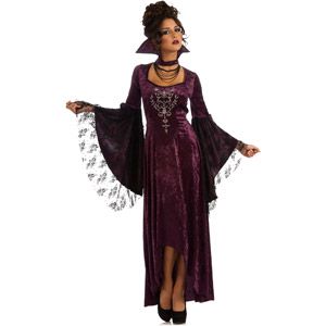 Violet Vamp Adult Halloween Costume Vampire Costume Women, Sorceress Costume, Vampire Dress, Gothic Costume, Dark Red Dresses, Witch Dress, Witch Halloween Costume, Queen Costume, Halloween Fancy Dress