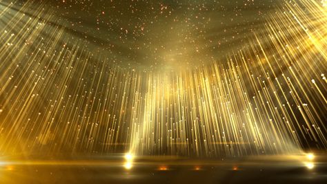 Golden Stage Awards Version Golden Awards, Golden Night, Live Backgrounds, Stage Background, Awards Night, Golden Background, Look Plus Size, Motion Backgrounds, Logo Art