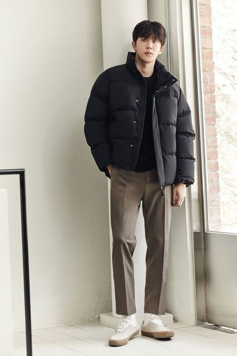 Korean Fashion Men Jacket, Japan Outfit Winter, Korean Outfits Men, Korean Winter Outfits, Korea Winter, Kpop Fashion Men, Japan Outfits, Nam Joo Hyuk, Nam Joohyuk