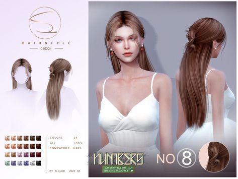 Sims Hair Updo, Sims 4 Cc Hair Alpha Ponytail, Sims 4 Half Up Hair, Sims 4 Female Hair Alpha, Sims 4 Mods Hair Women, Sims4 Cc Hair Short, Sims 4 Extra Long Hair Cc, Sims 4 Hair Updo, Daylifesims Sims 4 Hair