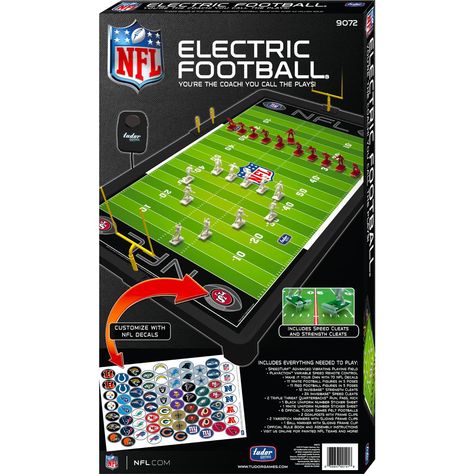 Amazon.com: NFL Electric Football: Toys & Games Football Games For Kids, Toy Footballs, Football Toys, Electric Football, Play Sets, Football Game, Football Games, Nfl Football, Best Games