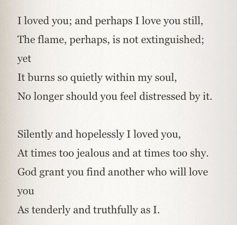 I Loved You - Alexander Sergeyevich Pushkin. . Alexander Pushkin Quotes, Pushkin Poems, Alexander Pushkin, Soul Poetry, Poems Beautiful, Aesthetic Words, Deep Words, English Quotes, Thoughts Quotes