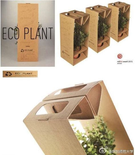 Eco Friendly Packaging Design, Small Shop Design, Packaging Dielines, Takeaway Packaging, Gift Set Packaging, Corrugated Packaging, Planter Bags, Creative Gift Wraps, Packaging Ideas Business