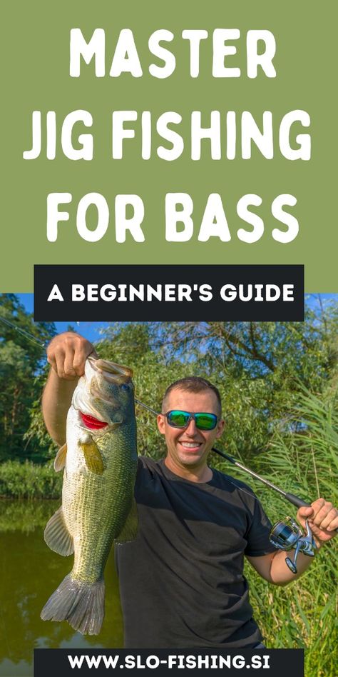 Starting with jig fishing for bass can seem complex, but with the right tips and information, you'll be reeling them in like a pro! This guide covers everything from selecting the perfect jig, understanding bass habitats, and refining your retrieval techniques. Perfect for bass fishing beginners eager to step up their fishing game, this resource offers practical advice to enhance your skills quickly. Click on the pin to learn more about successful jigging fishing! #JigFishing #BassFishing #FishingTips Pike Fishing Tips, Fishing With Kids, Beginner Fishing, Fishing Florida, Fishing Essentials, Ice Fishing Tips, Fishing Gadgets, Kayak Fishing Accessories, Fishing Clothes