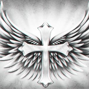 How To Draw A Cross With Wings, Step by Step, Drawing Guide, by Dawn | dragoart.com Chest Tattoo Wings, Wing Neck Tattoo, Cross With Wings Tattoo, Cross With Wings, Wing Tattoo Designs, Cross Tattoo For Men, Cool Chest Tattoos, Angel Wings Tattoo, Cross Tattoo Designs