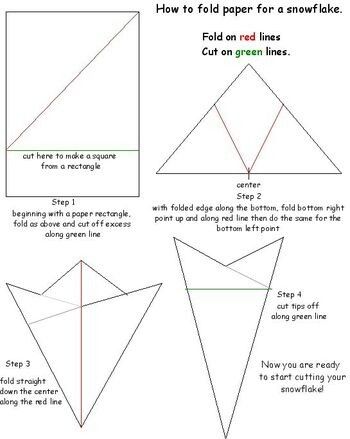 Fold paper for snowflake Snow Flacks Paper, How To Fold A Paper Snowflake, Snowflake Folding Pattern, Folding Snowflakes, How To Fold Paper For Snowflakes, Snowflake Folding, Snowflake Writing, Making Snowflakes, Snowflake Pictures