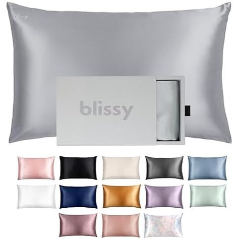 Amazon.com: ALASKA BEAR Silk Pillowcase for Hair and Skin, 100% Mulberry Silk Pillow Cases Queen Size for Beauty and Cool Sleep, Scrunchy Gift Set, Natural White(1pc, Ivory) : Home & Kitchen Silk Pillowcase Hair, Silk Pillow Cover, Satin Pillow, Clear Complexion, Silk Pillow, Silk Pillowcase, Fashion Toys, Hair Skin, Mulberry Silk