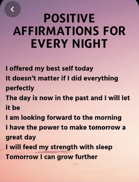 Nightly Affirmations, Night Time Affirmations, Time Affirmations, Sleep Affirmations, Night Affirmations, Bedtime Affirmations, Quotes Dream, Gratitude Affirmations, Daily Positive Affirmations