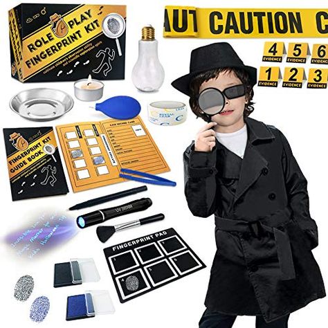 Spy Gadgets For Kids, Detective Costume, Spy Glasses, Detective Outfit, Spy Kit, Spy Outfit, Spy Gear, Kid Detectives, Play Dress Up