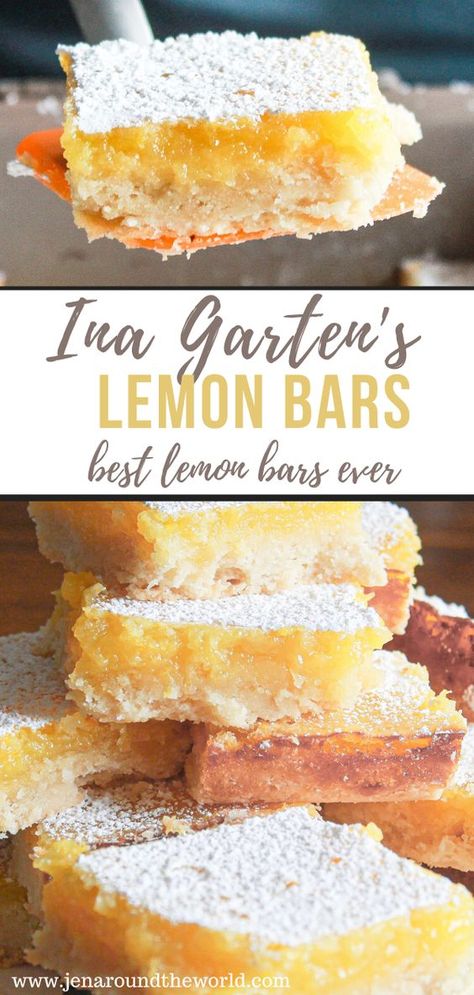 Pioneer Woman Lemon Bars, Lemon Bars Pioneer Woman, Ina Garten Lemon Bars, Lemon Bar Recipe, Best Lemon Bars, Lemon Bars Easy, Lemon Bar, Lemon Bars Recipe, Lemon Dessert Recipes