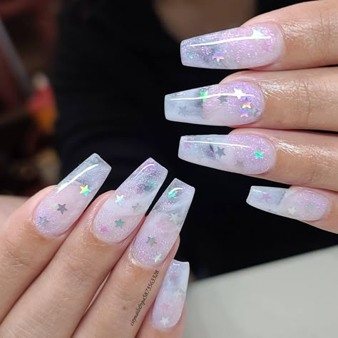 City Nails Calgary Tomorrowland Nails, Canada Nails, Pink Nail Design, Star Nail Designs, City Nails, Star Nail, Lavender Nails, Nail Makeup, Thankful Thursday