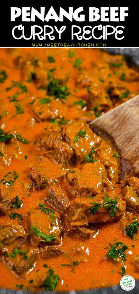 Curry Beef Recipes Slow Cooker, Malaysian Beef Curry, Curry Steak Recipes, Thai Beef Soup Recipes, Beef And Potato Curry, Beef Panang Curry Recipe, Burmese Beef Curry Recipe, Kenyan Beef Curry, Cambodian Beef Stew