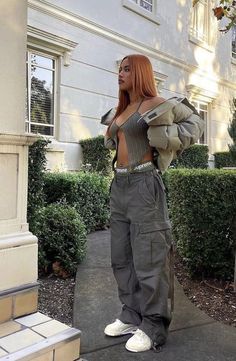 Click the link for more or to buy Cargo Fits Girl, Parachute Pants Concert Outfit, Oversized Cargo Pants Outfit, Drake Fits, Downtown Fits, Cargo Shorts Outfits Women, Cargo Outfits Women, Cargo Outfits, Cargo Shorts Outfit