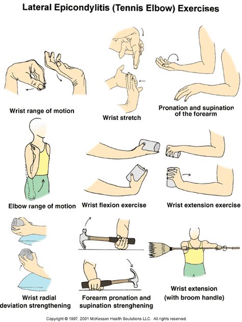 Chitra Physiotherapy & Rehabilitation Centre: Exercises for elbow pain/Tennis elbow Golfers Elbow Exercises, Tennis Elbow Stretches, Elbow Stretches, Tennis Elbow Relief, Tennis Elbow Exercises, Elbow Exercises, K Tape, Golfers Elbow, Rehabilitation Exercises