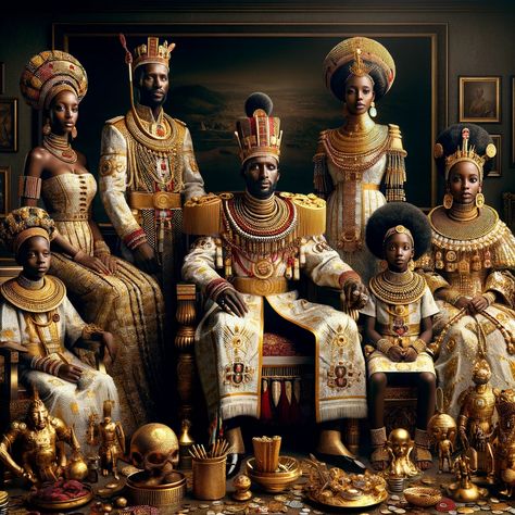 African King Attire, Moorish People, King Attire, 9 Ether, African Dictators, African Gods, African Costume, African Superhero, Egyptian Goddess Art