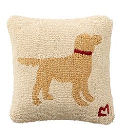 Bunk Room Ideas, Dog Nursery, Pillow Yellow, Hooked Pillow, Yellow Dog, Yellow House, Nursery Pillows, Dog Silhouette, Needlepoint Pillows