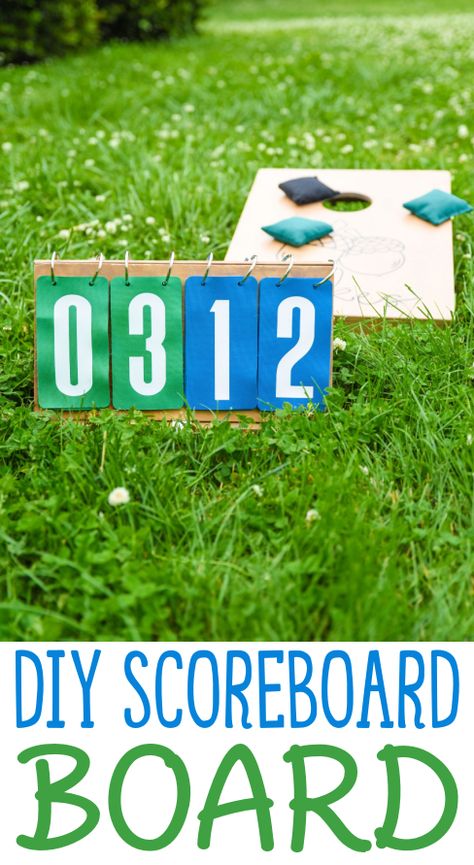 Yard games (especially corn hole) are probably more popular now than ever, and if you’re like me, you need a great way for keeping accurate track of who is winning! This yard game scoreboard is a great solution!Because this special waterproof canvas is cut using a deep point blade, Maker AND Air 2 crafters can recreate this exact version! School Auction Projects Corn Hole, Yard Game Diy, Corn Hole Boards Diy, Diy Scoreboard, Cornhole Scoreboard, Diy Laser Engraver, Diy Cornhole Boards, Yard Game, Diy Yard Games