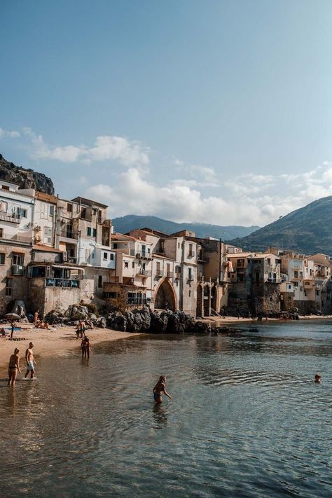 Sicily Italy Photography, Dana Berez, Cefalu Sicily, Europe Honeymoon, Rome Travel Guide, Mediterranean Travel, Amazing Beaches, Europe Holidays, Palermo Sicily