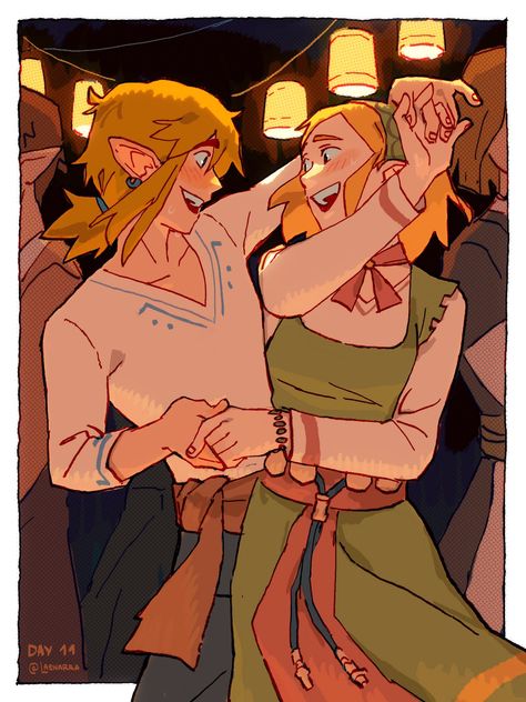 Ganondorf And Link, Link Botw Art, Zelda X Urbosa, Link Totk Fanart, Zelda X Link Fanart, Link Character Design, Zelda And Link Fanart, Legend Of Zelda Breath Of The Wild, Botw Link Fanart