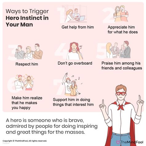 Want to see Hero Instinct in your man? 6 simple ways to unlock it Instinct Quotes, Hero Instinct, Relationship Therapy, Be Irresistible, What Men Want, Happy Couple Quotes, Smart Quotes, Couples Counseling, Ways To Show Love