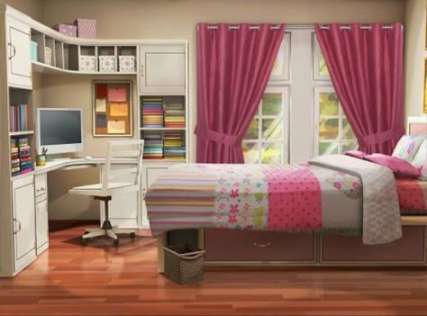 Gacha Bg Bedroom, Gacha Life Backgrounds Bedroom, Bedroom Background Gacha, Gacha Backgrounds Bedroom, Official Background, Anime Living Room, Background Gacha Life, Backgrounds Gacha, Bedroom Illustration