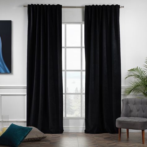 Soft Curtains, Nosy Neighbors, Curtain Sizes, Grey Panels, Decor Pillows, Window Room, Bedroom Windows, Home Curtains, Velvet Curtains