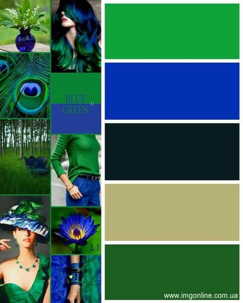 Cobalt Blue Outfit Color Combos, Navy Blue And Green Outfits, Outfit Color Combos, Green Slacks, Blue Color Combinations, Colour Combinations Fashion, Color Combos Outfit, Color Blocking Outfits, Color Combinations For Clothes