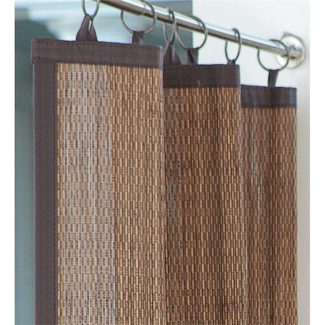 Outdoor Bamboo Curtains, Bamboo Curtains, Backyard Privacy, Privacy Screen Outdoor, Bamboo Design, Outdoor Curtains, Outdoor Deck, Privacy Screen, Outdoor Shower