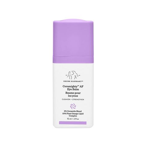 Drunk Elephant Ceramighty AF Eye Balm – Soothing, Strengthening Under Eye Cream, .5oz / 15 ml  BRAND NEW NO BOX Drunk Elephant Eye Cream, Skin Care Drunk Elephant, Elephant Skincare, Elephant Eye, Eyes Care, Under Eye Cream, Drunk Elephant Skincare, Facial Skincare, Eye Skin Care