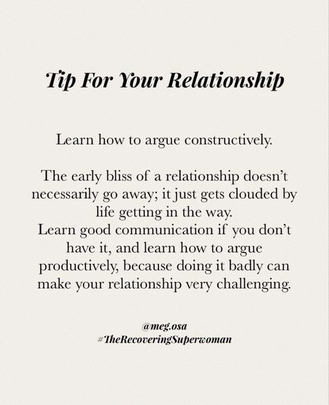 Both of you will make mistakes at some point; don’t point out your partner’s flaws without acknowledging yours.  Be honest. Good or bad, things go a lot smoother when you’re honest with yourself. • • • #love #relationshipgoals #relationshipadvice #dating #datingadvice #relationshipcoach #megosa #megosamwonyi #lifecoach #womensupportingwomen #over40  #single #singlemom #marriage #quotes #marriagequotes #therecoveringsuperwoman #girlgang #femaleempowerment #womeninbusiness #womenwhohustle #femalee Healthy Happy Relationship, Supportive Relationship, Relationship Lessons, Happy Relationship, Relationship Coach, My Relationship, Make Mistakes, Healthy Relationship Advice, Happy Relationships