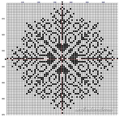 The Mother of All Snowflakes – Free Pattern - Mary Corbet - Large Snowflake Cross Stitch Pattern Snow Flake Cross Stitch Pattern, Biscornu Patterns Free, Cross Stitch Designs Free, Bauble Designs, Snowflake Cross Stitch Pattern, Large Cross Stitch Patterns, Snowflake Cross Stitch, Snowflakes Pattern, Cross Stitch Freebies