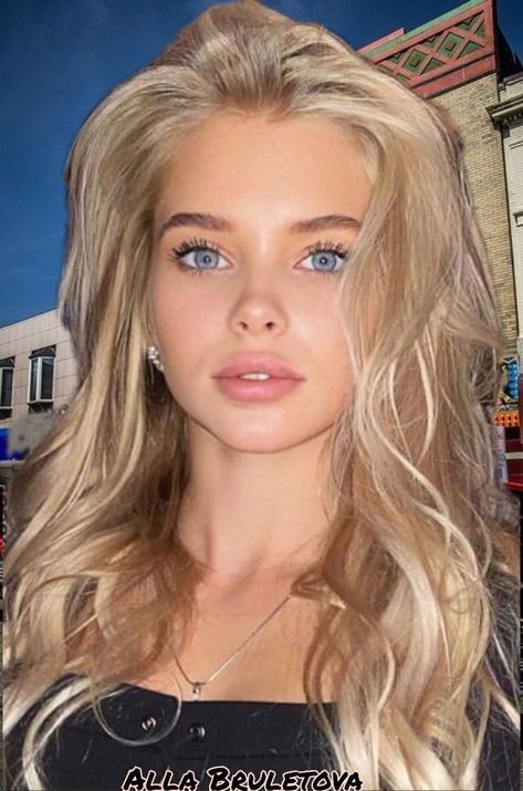 Alla Bruletova 🇷🇺 Blonde Hair And Blue Eyes, Blonde With Blue Eyes, Looks Pinterest, Blonde Hair Inspiration, Blonde Hair Blue Eyes, Long Blonde, Long Blonde Hair, Blonde Beauty, Blonde Girl