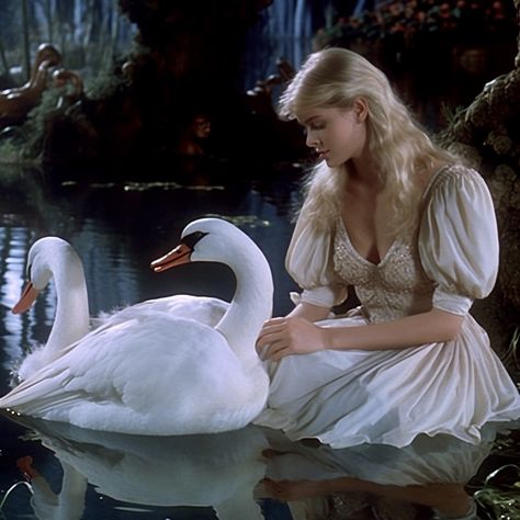 The Swan Princess, Barbie Swan Lake, Swan Princess, Princess Core, White Swan, Princess Aesthetic, Swan Lake, Swans, Feminine Energy