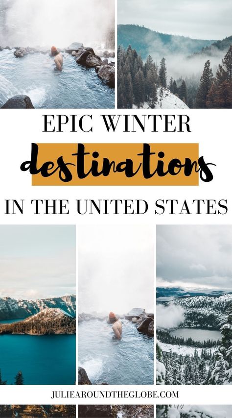 Best Places To Visit In February In Us, Anniversary Destinations, Snow Vacation, February Winter, Vacation Winter, Winter Getaways, Traveling Ideas, Vacations In The Us, Winter Travel Destinations