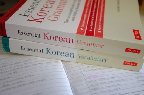 Korean Language Aesthetic, Korean Grammar, Learning Korean Grammar, Korean Study, Vision Board Planner, Learning Languages Tips, Korean Words Learning, Learning Korean, Study Korean