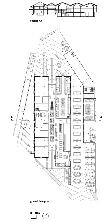 Market Place Design, Market Floor Plan Architecture, Market Architecture Design, Market Plan Architecture, Modern Market Architecture, Public Market Design Architecture, Market Architecture Concept, Public Market Floor Plan, Public Market Architecture