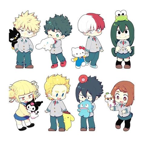 Mha Drawings, Dibujos Anime Chibi, Bakugou Manga, Cute Anime Chibi, Hero Wallpaper, My Hero Academia Memes, Boku No Hero Academia Funny, Anime Baby, Dessin Adorable