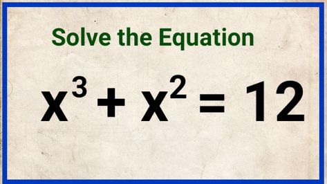 Math Olympiad Problems, Problem Solving Math, Algebraic Equations, Algebra Problems, Math Olympiad, Algebra Equations, Math Problem Solving, Solving Equations, Problem Solution