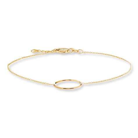 Circle Bracelet 14K Yellow Gold Bracelet For Her, Gold Stock, Jewelry Advice, Circle Bracelet, Pretty Bracelets, The Circle, A Circle, Sea Glass Jewelry, Gemstone Bracelets