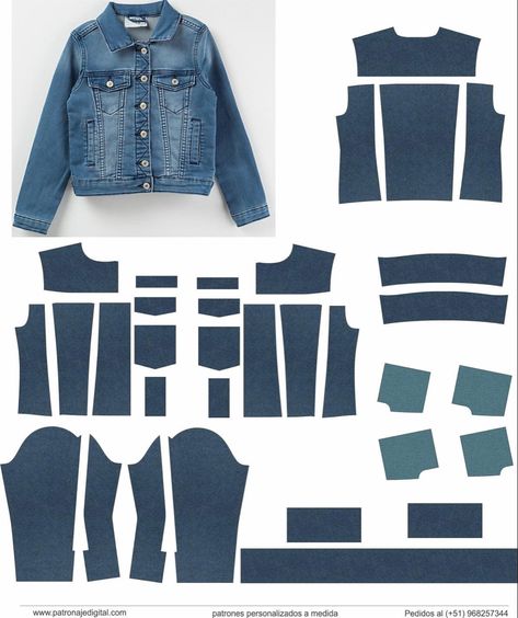 Jean Diy, Ropa Upcycling, Projek Menjahit, Easy Diy Clothes, Denim Projects, Diy Clothes Design, Denim Crafts, Denim Diy, Upcycled Fashion