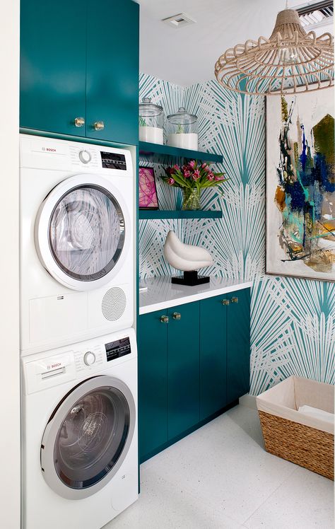 Laundry Room Decorating, Laundry Room Remodel, Laundry Room Inspiration, Laundry Closet, Small Laundry Room, Small Laundry, Laundry Room Storage, Laundry Mud Room, Laundry Room Makeover