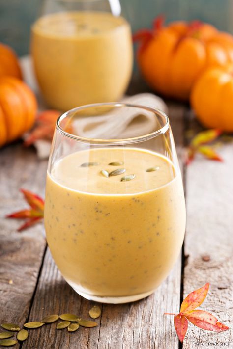 Sugar Free Pumpkin Spice Smoothie Pumpkin Protein Shake, Pumpkin Smoothie Healthy, Pumpkin Smoothie Recipe, 21 Day Fix Recipes, Beachbody 21 Day Fix, Pumpkin Spice Smoothie, 21 Day Fix Diet, 21 Day Diet, Health Smoothie Recipes