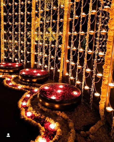 South Indian Night Wedding, Outdoor Wedding Decorations Indian Night, Royal Indian Wedding Decor, Roka Decor, Suryagarh Jaisalmer, Qawali Night, Reception Stage Decor, Outdoor Backdrops, Royal Theme