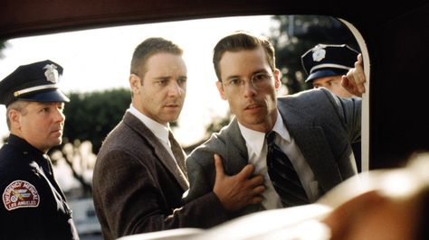 L.A. Confidential | 1997 Oscar Movies, La Confidential, Film Thriller, Guy Pearce, Chris Tucker, Good Movies On Netflix, Russell Crowe, Film Buff, Kevin Spacey