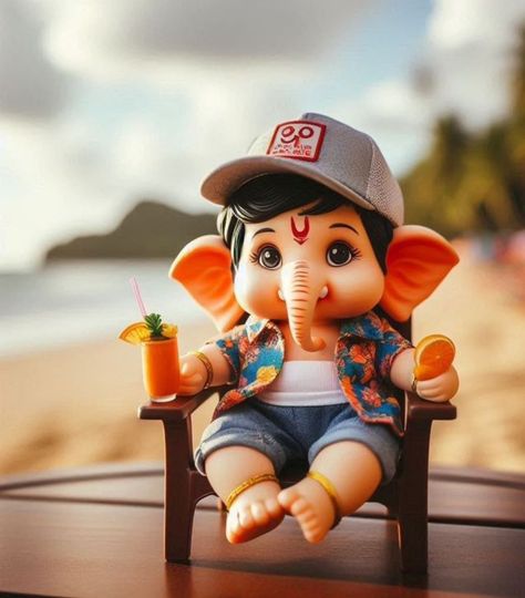 Little Ganesha Cute, Baby Ganesha Cute, Cute Ganpati, Gauri Ganpati, Happy Diwali Images Hd, Cartoon Drawing For Kids, Ganesha Art Illustration, Guru Nanak Photo, Krishna Bhakti